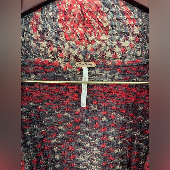 Free People Winters Day Bliss Wool Blend Oversized Cardigan - Picture 4 of 11